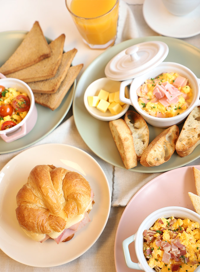 Desayuno premium de Cory en Santiago, ideal para empezar el día